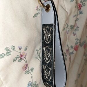 victoria's secret wristlet keychain